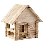 Дитячий дерев'яний конструктор Заміський будиночок 4 в 1, 146 деталей, фото 4