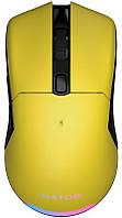 Мышь беспроводная Hator Pulsar 2 Pro Wireless Yellow (HTM-532)