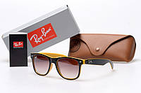 Мужские очки коричневые для мужчины очки от солнца Ray Ban Dobuy Чоловічі окуляри коричневі для чоловіка очки