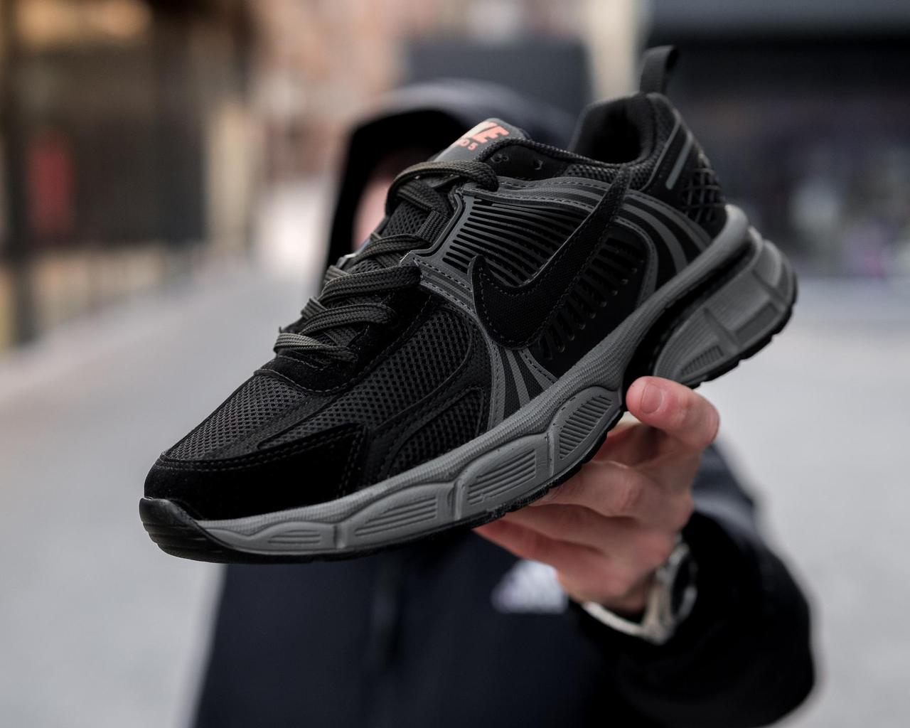 Крутые кроссовки черные Nike Zoom Vomero 5 Black Dobuy Круті кросівки найк чорні Nike Zoom Vomero 5 Black - фото 2 - id-p2185335799