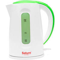 Електрочайник Saturn ST-EK8439U White/Green MM