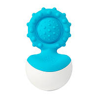 Прорезыватель-неваляшка "Dimpl wobl" Fat Brain Toys FA217-4 синий, Vse-detyam