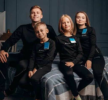 Дитяча термобілизна на флісі для хлопчика і дівчинки Columbia , Комплект штани та кофта, 116 р.