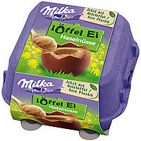 Шоколадное яйцо Milka Löffel-Ei с лесным ореховым кремом 136г