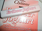 Німецький шоколад Chateau Erdbeer Joghurt, молочний з йогуртовою начинкою і полуницею 200г., фото 3