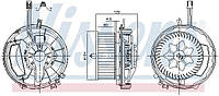 Вентилятор кабины кондиц. AUDI Q3 (F3B) / AUDI TT (FV9, FVR) 2012-2021 г.