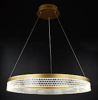 Люстра подвесная LED 26820 Золото 40-140х60х60 см. d