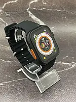 Smart Watch X8 Ultra Max - Умные часы с диаметром 49 мм, магнитной зарядкой и встроенным микрофоном, черного