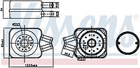 Масляный радиатор VW BORA (1J2) / AUDI TT (8N3) / AUDI A2 (8Z0) 1978-2016 г.