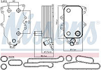 Масляный радиатор FORD TRANSIT (FA_ _) / FORD TRANSIT V363 (FCD, FDD) 2006-2014 г.
