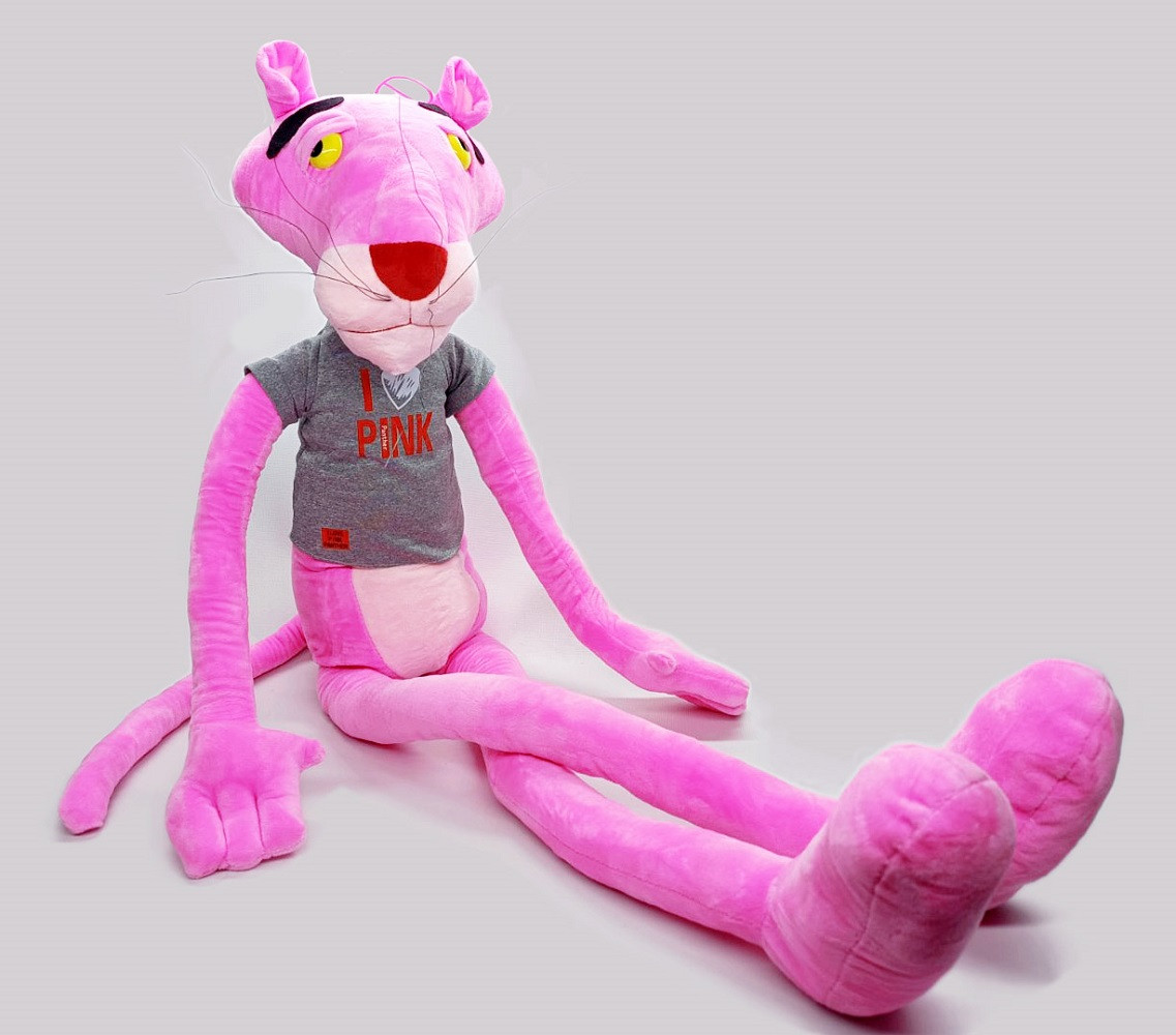 М'яка іграшка Star toys "Рожева пантера" у футболці 120 см M16960