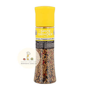Сіль морська з перцями Spice Grinder Peppercorn Melange, у млині 320 г.