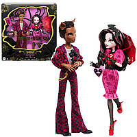 Monster High Draculaura and Clawd HRP83 Набор кукол Монстер Хай Дракулаура и Клод Вулф День Святого Валентина