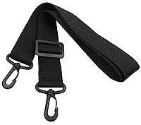 Наплечный ремень для дорожной или спортивной сумки Portfolio черный Dobuy Наплічний ремінь для дорожньої або