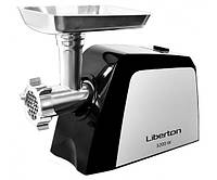 М'ясорубка Liberton LMG-32, Black/Silver, 3200W, продуктивність 2.4 кг/хв, диски для подрібнення 3 мм/5 мм/7