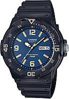 Мужские Часы Casio MRW-200H-2B3 - японские оригинальные кварцевые часы, Гарантия 24мес