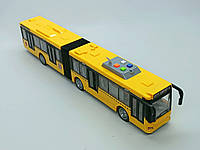 Автобус Yi wu jiayu гармошка "City service" Желтый wy913ab-1