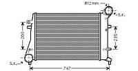 Інтеркулер AUDI A3 (8P1)/VW GOLF (1291)/VW JETTA (1K2)/SEAT LEON (1P1) 2003-2016 р.