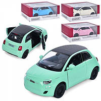 Машинка инертная Kinsmart Fiat 500 KT5440WY 13 см d