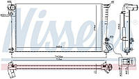 Радиатор CITROEN ZX (N2) / CITROEN XSARA (N2) / PEUGEOT PARTNER (5_, G_) 1991-2015 г.