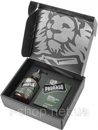 Набір для бороди Proraso Duo Pack Beard Balm + Shampoo Cypress & Vetyver, фото 2