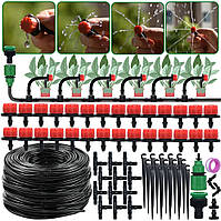 Уличный набор для автоматического капельного полива 30м 36 форсунок