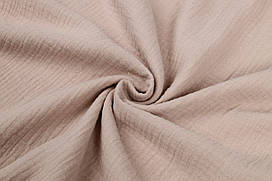 Відріз мусліну жатки Бежевий 22х135 см