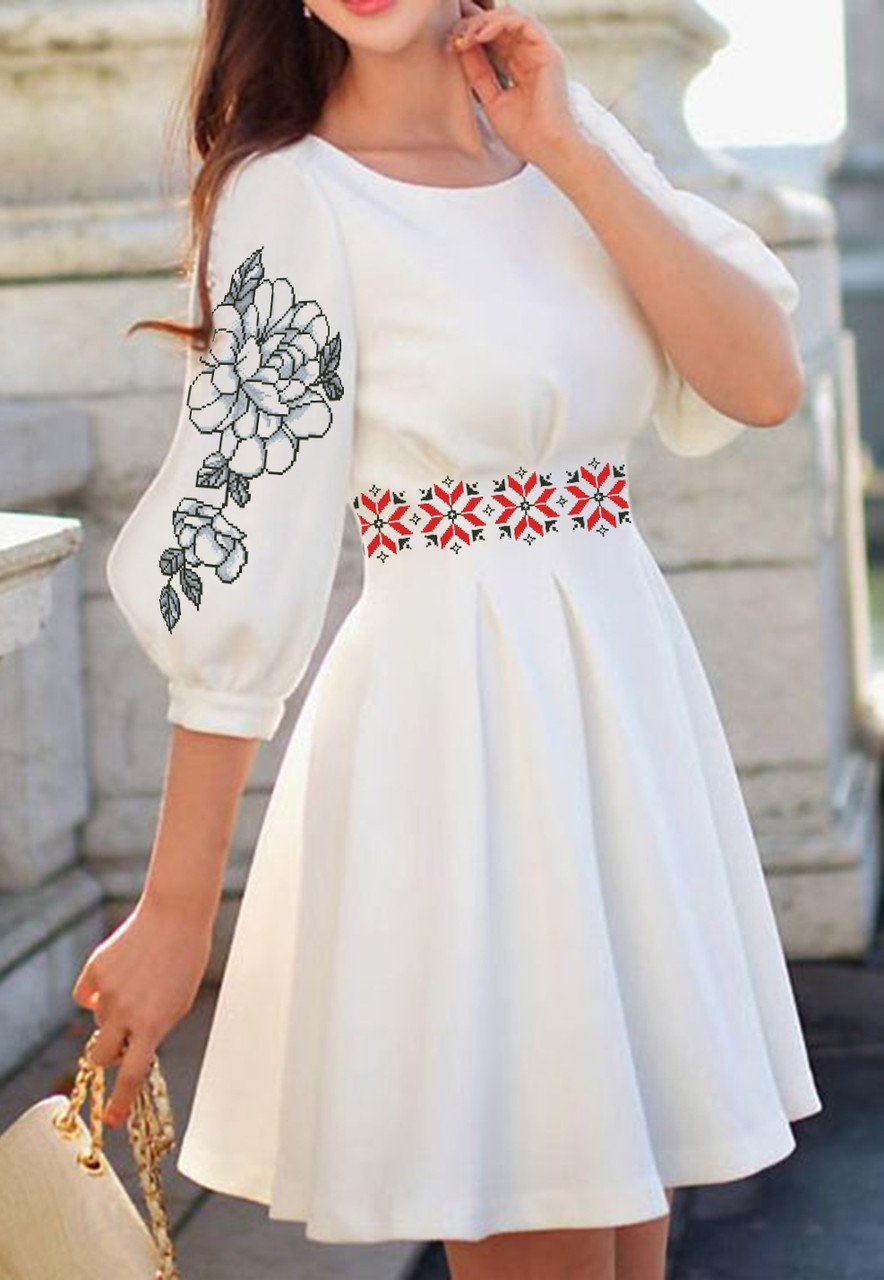 Заготовка  жіночого плаття № 416-пж, фото 1