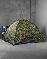 Палатка 4 местная Tent-Mask 2х2м водонепроницаемая Камуфляж ВТ6037 TS