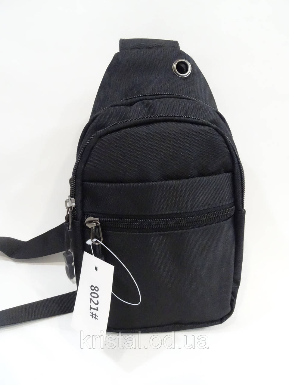Чоловіча нагрудна сумка-слінг 14*24 см. серії "Premium" No9829, фото 1