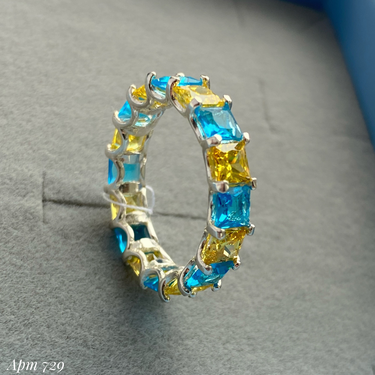 Срібна каблучка (можливо у позолоті), фото 1