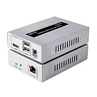 Подовжувач відеосигналу HDMI 50m Dtech DT-7054 USB 2.0 with IR (74-00012)