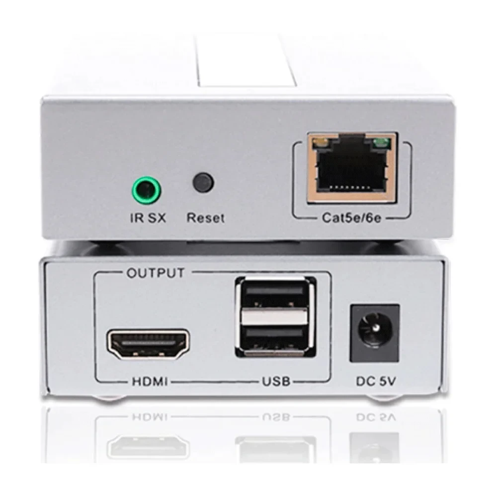 Подовжувач відеосигналу HDMI 50m Dtech DT-7054 USB 2.0 with IR (74-00012) - фото 2 - id-p2084951985