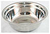 Глибока кухонна миска нержавіюча сталь 60*20 см, столова миска, фото 4