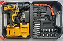 Шуруповерт ударний акумуляторний DeWALT DCD771 24V 5Ah Акамуляторний шуруповерт Деволт 24 Вольт 5А з набором