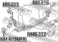 Опора двигателя / КПП NISSAN NV (Y10) / NISSAN MICRA (K11) 1990-2007 г.