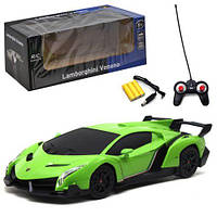 Машинка на радіокеруванні "Lamborghini Veneno" (зелена) Toys Shop