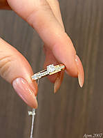 Каблучка з золотом 375проби