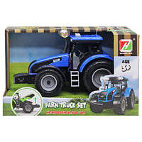 Инерционная игрушка "Трактор", синий Toys Shop