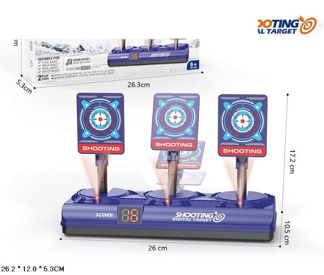 KM789-6 Тир на батарейках, у коробці 26,2*12*5,3см