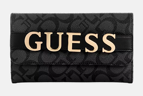 Гаманець-клатч Guess Tenerife Logo Fold-Over Clutch 14509437/A8947238 чорний