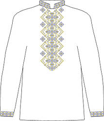 ЧСВП-33. Заготовка Чоловіча сорочка домоткана