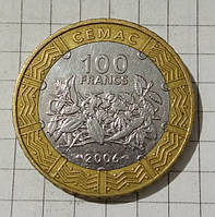 100 франков 2006 г. Центральная Африка (КФА ВЕАС)