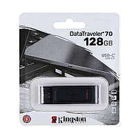 USB Flash Drive 3.2 Kingston DT 70 128Gb Type C Цвет Черный i