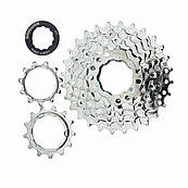 Касета SAIGUAN CS-701 11-28T 1/2 x 3/32 7 шв нікель