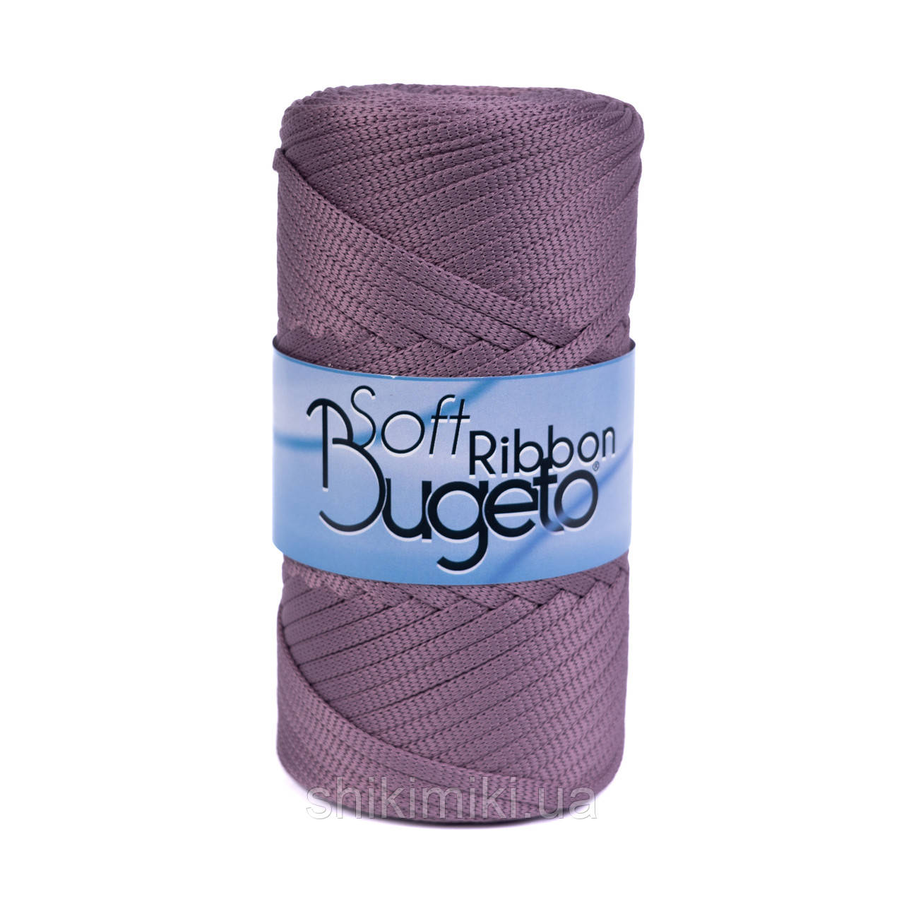 Плоский шнур поліефірний Bugeto Soft Ribbon, колір Фіалковий, фото 1