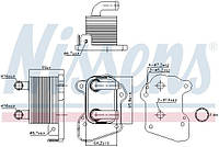 Масляный радиатор OPEL ASTRA H (A04) / OPEL ASTRA H GTC (A04) 2004-2014 г.