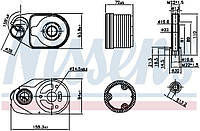 Масляный радиатор IVECO DAILY / FIAT DUCATO (250_) 2001-2014 г.