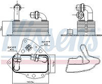 Масляный радиатор CADILLAC BLS / CHRYSLER DELTA / SAAB 9-5 (YS3G) 2002-2019 г.