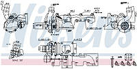 Турбина FORD TOURNEO CONNECT / FORD FOCUS (DAW, DBW) 1998-2013 г.